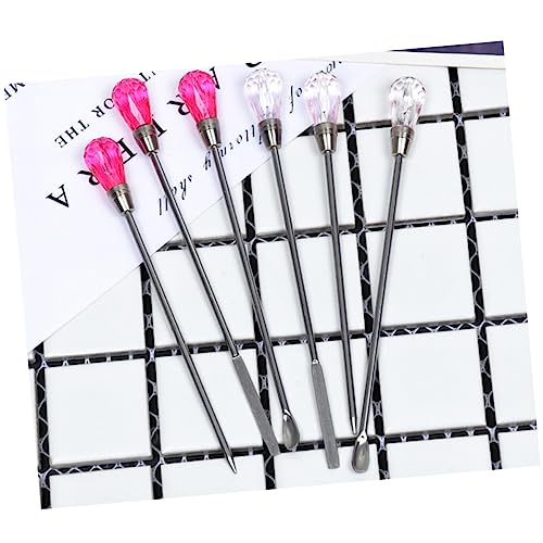 Beaupretty 2PCS Bastones para Mezclar Gel y Pintura de Uñas miniatura 3