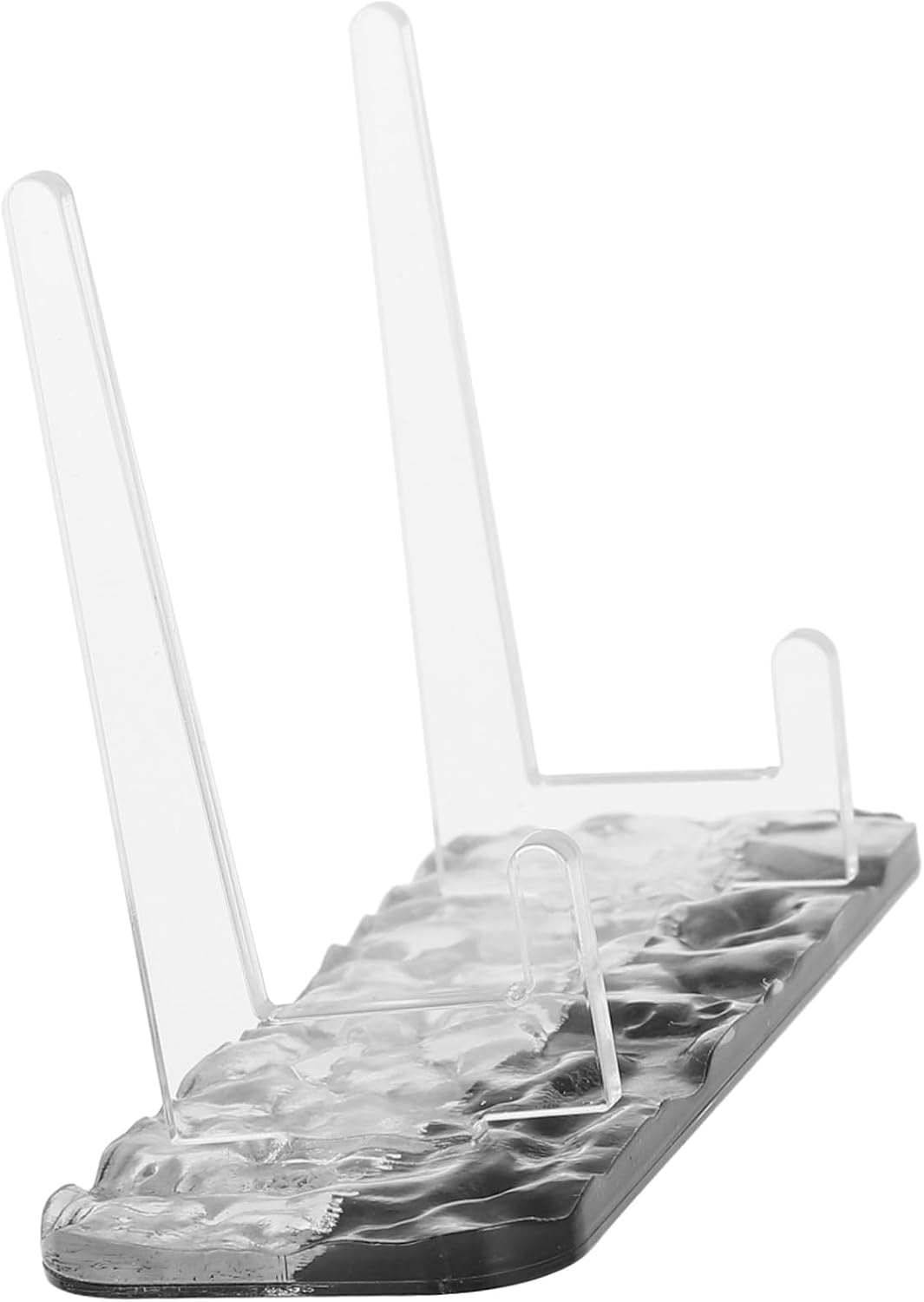 Acrylic Display Easel Stand Water Ripple Plate for Cards