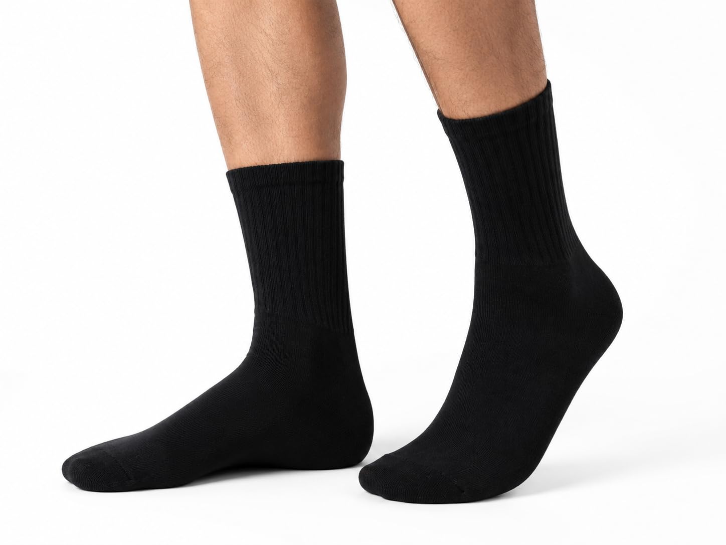 Cotton Blend Terry Ankle Socks for Men,pack of 4 pairs,black, free size-picture-41