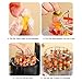 Werpladua Air Fryer Skewer Rack No Flip Required Grill Rack ‌ Vertical Skewers Holder, Air Fryer Accessories Air Fryer Racks, for Grilling Home Kitchen Kabobs Airfryer,24skewers