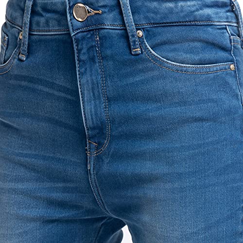 Image of Spykar Womens Mid Rise Super Slim Fit Jeans