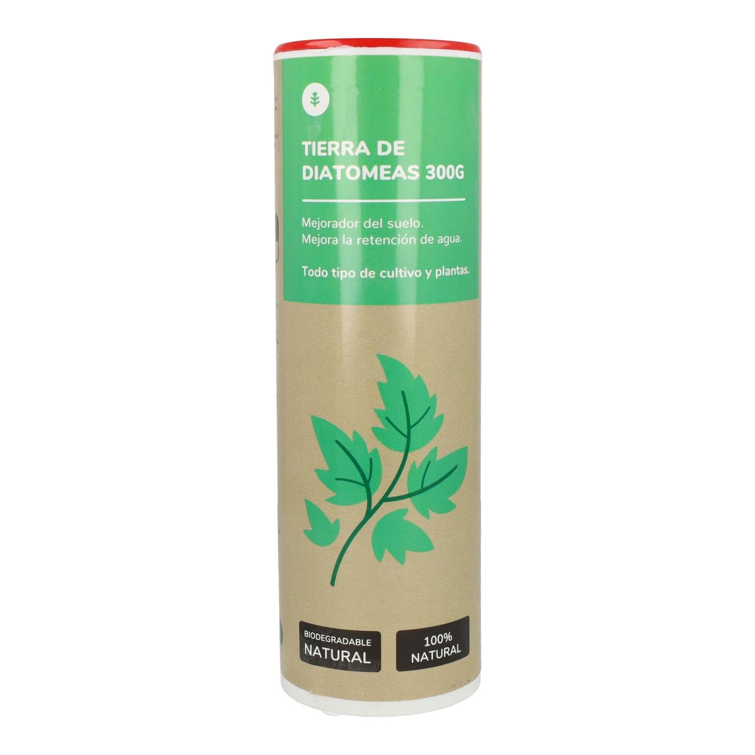 Planeta HUERTO | Tierra de Diatomeas 300 g Mejorador Natural de Suelo y Fertilizante Ecológico