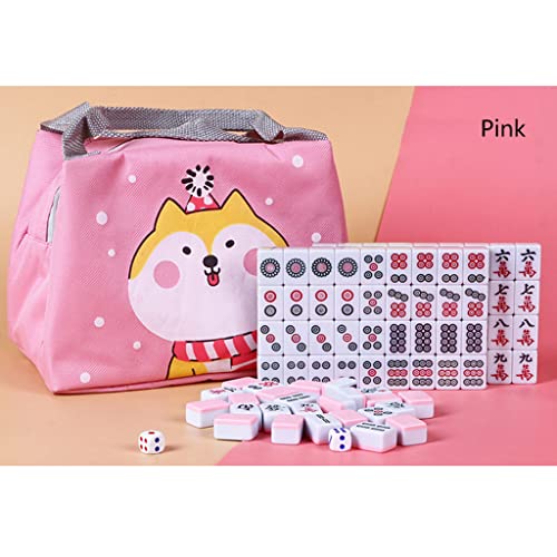Mini 144 Fichas Tradicional Mahjong Chino Juego de Mesa miniatura 6