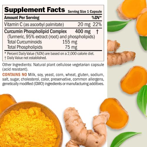 Image of ANDREW LESSMAN Turmeric 400 mg 60 Capsules