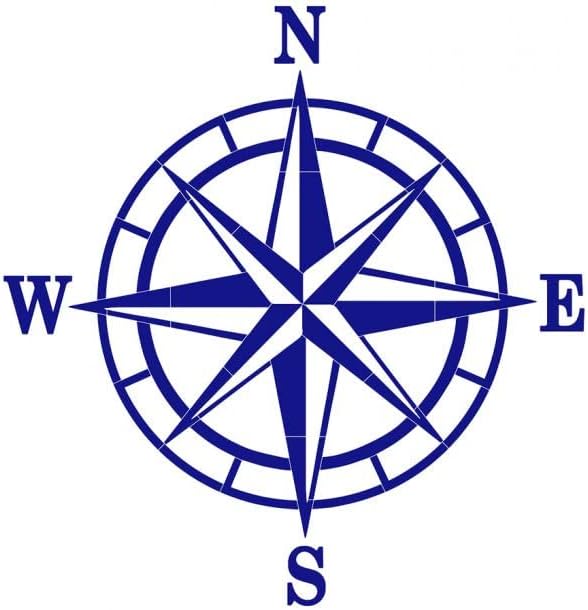 Nautical Medallion Porcelain Swimming Pool Mosaic (50" X 48")