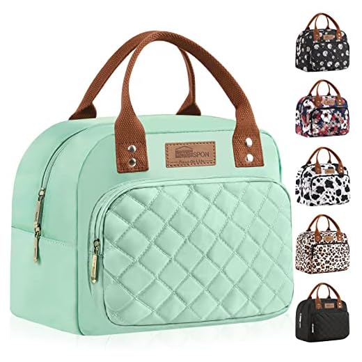 Buringer HOMESPON Lunch Bag for Woman Man Insulated Lunch Box Tote Bag for Work Picnic or Travel