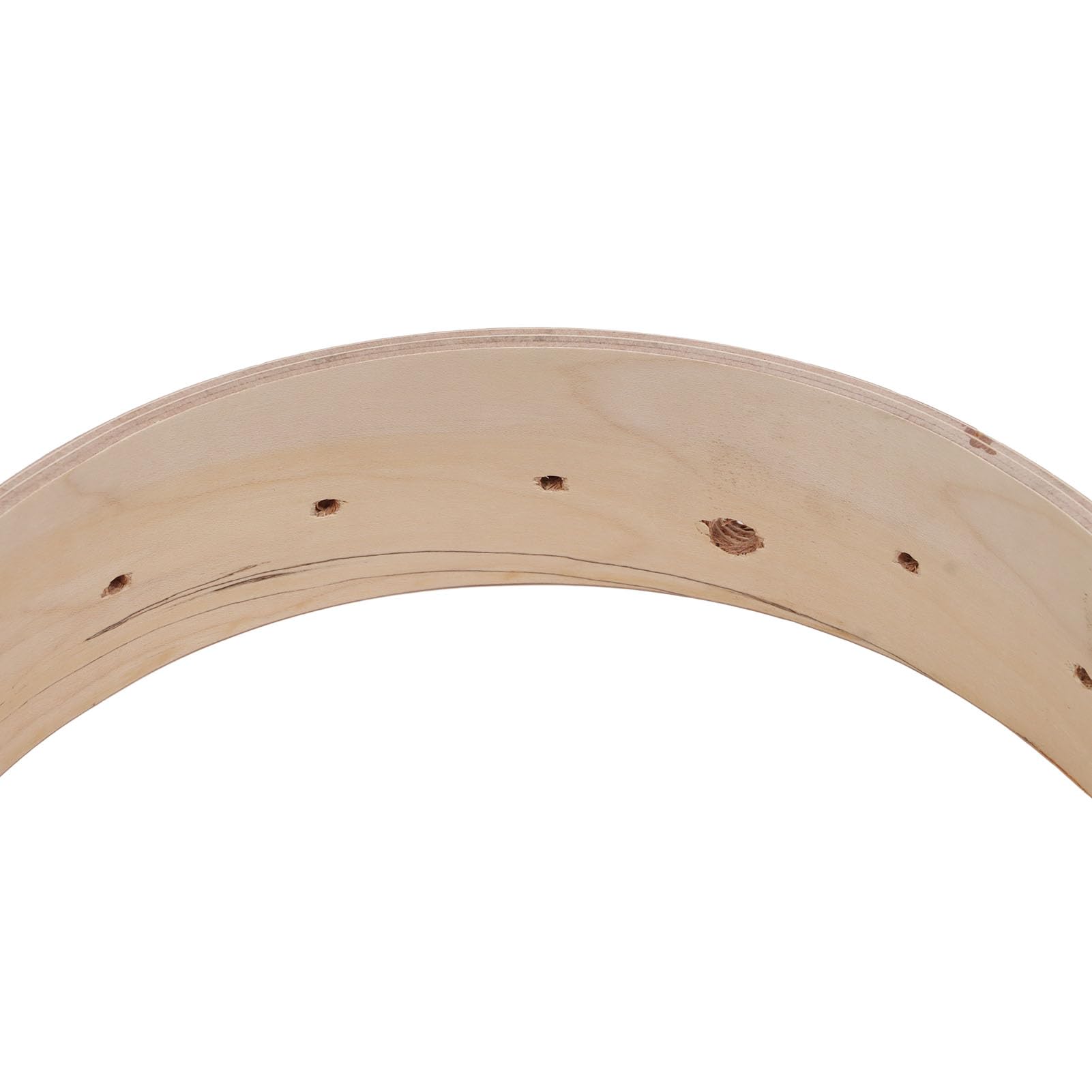 Banjo Rim Maple Wood Qualité de qualité supérieure Structure robuste Instruments de musique pour les joueurs de banjo et les passionnés Wood Maple 1 pièce