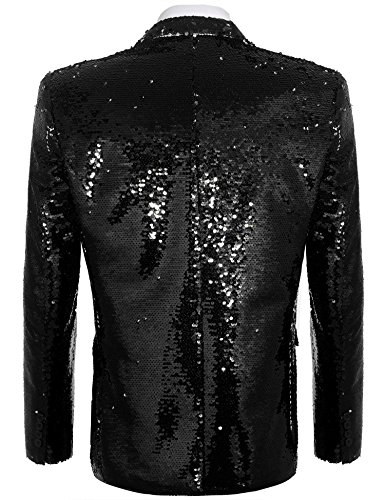 COOFANDY-Mens-Shiny-Sequins-Suit-Jacket-Blazer COOFANDY-Mens-Shiny-Sequins-Suit-Jacket-Blazer