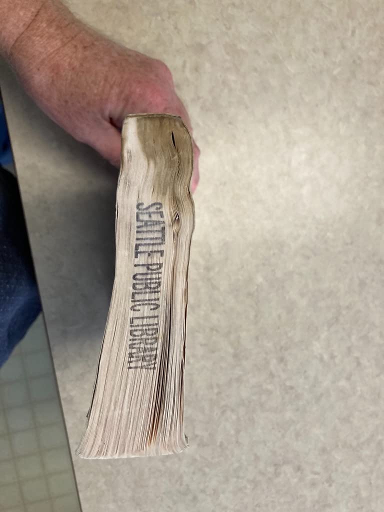 Book condition not as described.