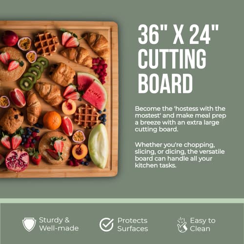 Gigantic-Extra-Large-Cutting-Board-for-Kitchen-36-X-24-by-Grizzly-Living-Heavy-Duty-Bamboo-Chopping-Boards-for-Meat-Veg-Charcuterie-Large-Wooden-Noodle-Board-for-Stove-Top-Countertop
