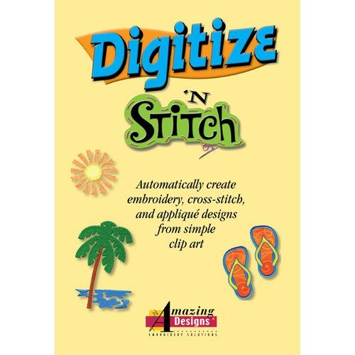 Digitizing machine embroidery