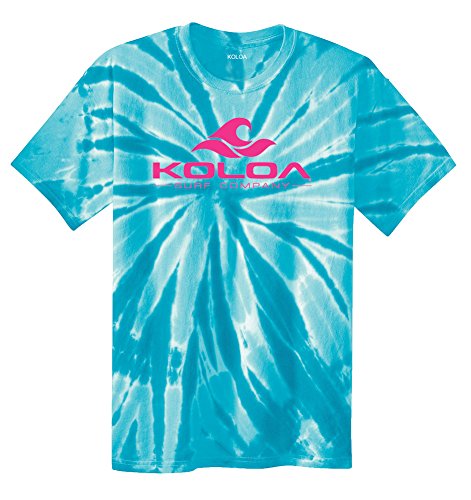 Koloa Surf Graphic Logo Tie-Dye T-Shirts in Sizes S - 4XL