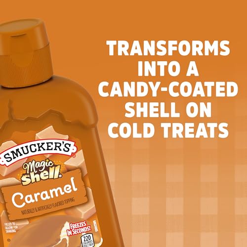 Smucker's Magic Shell Caramel Flavored Topping, 7.25 Ounces - image 4