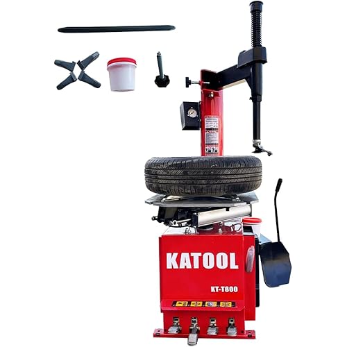 KT-T800 2.0HP Tire Changer Machine Wheel Changer for 12"-24" Rims Tire Repair Equipment Fit for Garages