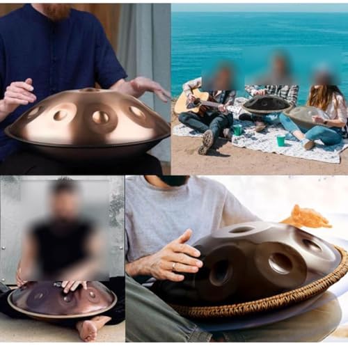 Set de Tambores Handpan TOCTUS 12 Notas D Menor 22 Pulgadas miniatura 7