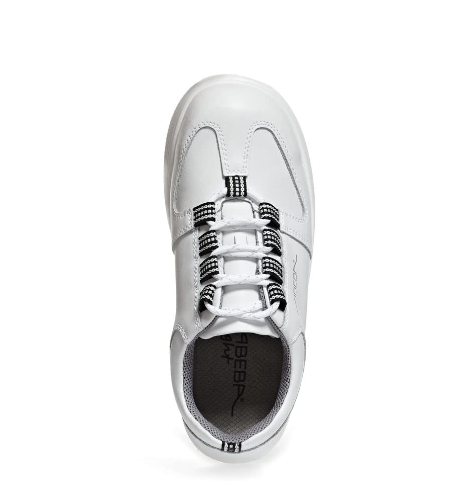 Abeba S-Schuh x-Light półbuty białe, skóra, 711033 CE, EN ISO 20345:2012, S2 rozm. 35-48