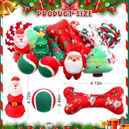 Calendario de Adviento para Perros Navidad 16 Piezas miniatura 2