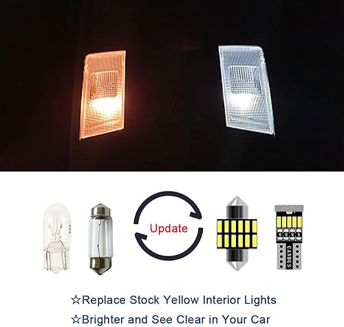 Miniatura 2 de Kit de luces LED interiores Odyssey, 14 unidades, superbrillantes, para Honda Odyssey 2005, 2006, 2007, 2008, 2009, 2010, todos los modelos