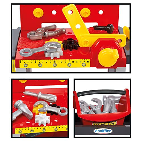 ECOIFFIER Etabli bricolage modulable 32 pièces Collection Mecanics Conseillé dès Origine France Garantie - vue 8
