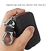 Amooca Car Smart Key Chain Leather Holder Cover Case Fob Remote for Kia