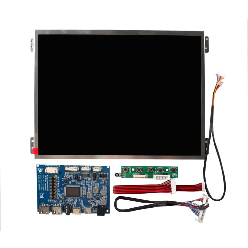 VSDISPLAY 10,4 pollici 1024x768 4:3 IPS schermo LCD,tipo C USB LVDs Board