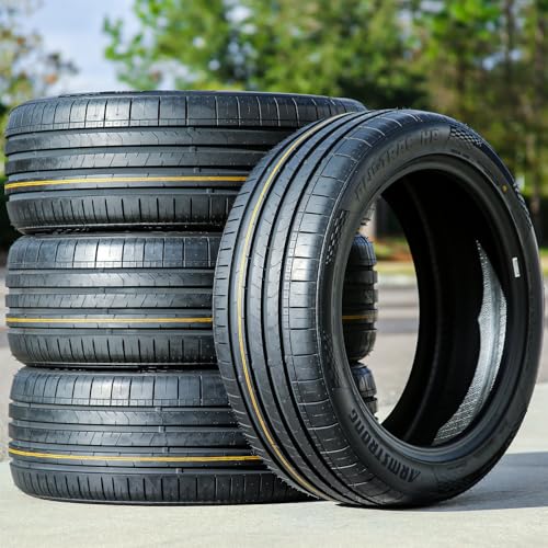 Set of 4 (FOUR) Armstrong Blu-Trac HP All-Season Passenger Car High Performance Radial Tires-235/45R18 235/45/18 235/45-18 98W Load Range XL 4-Ply BSW Black Side Wall UTQG 340AA