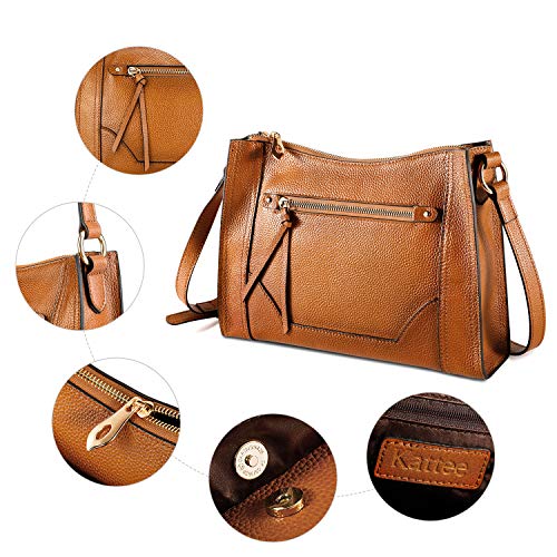 Kattee Leather Purses and Handbags for Women Crossbody Stachel Shoulder Bags4