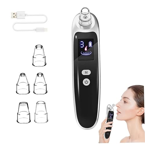 Miniatura 9 de Extractor de vacío de puntos negros USB Poros Limpiador de acné Nariz Cuidado Facial Herramienta Extractor de puntos blancos
