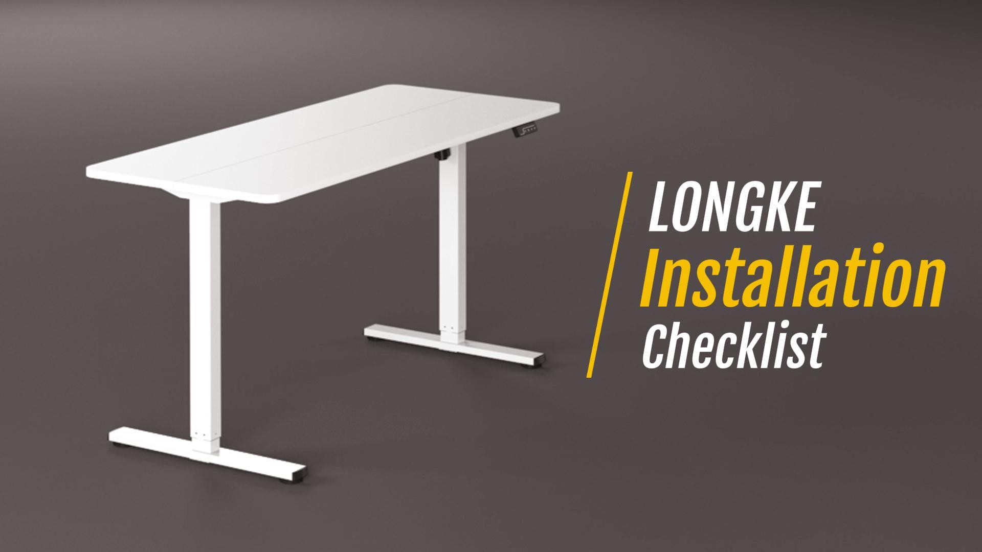 Amazon.com: LongKe Electric Standing Desk Adjustable Height, 40x24