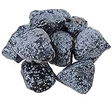 schneeflockenobsidian Handverlesene Schneeflocken-Obsidian Rohsteine aus USA. Die einzelnen Steine sind im Durchmesser zwischen 2-5 cm groß.