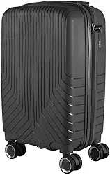 Mala de bordo em Polipropileno 4 rodas 360º - AeroMalas Sérvia (Grafite)