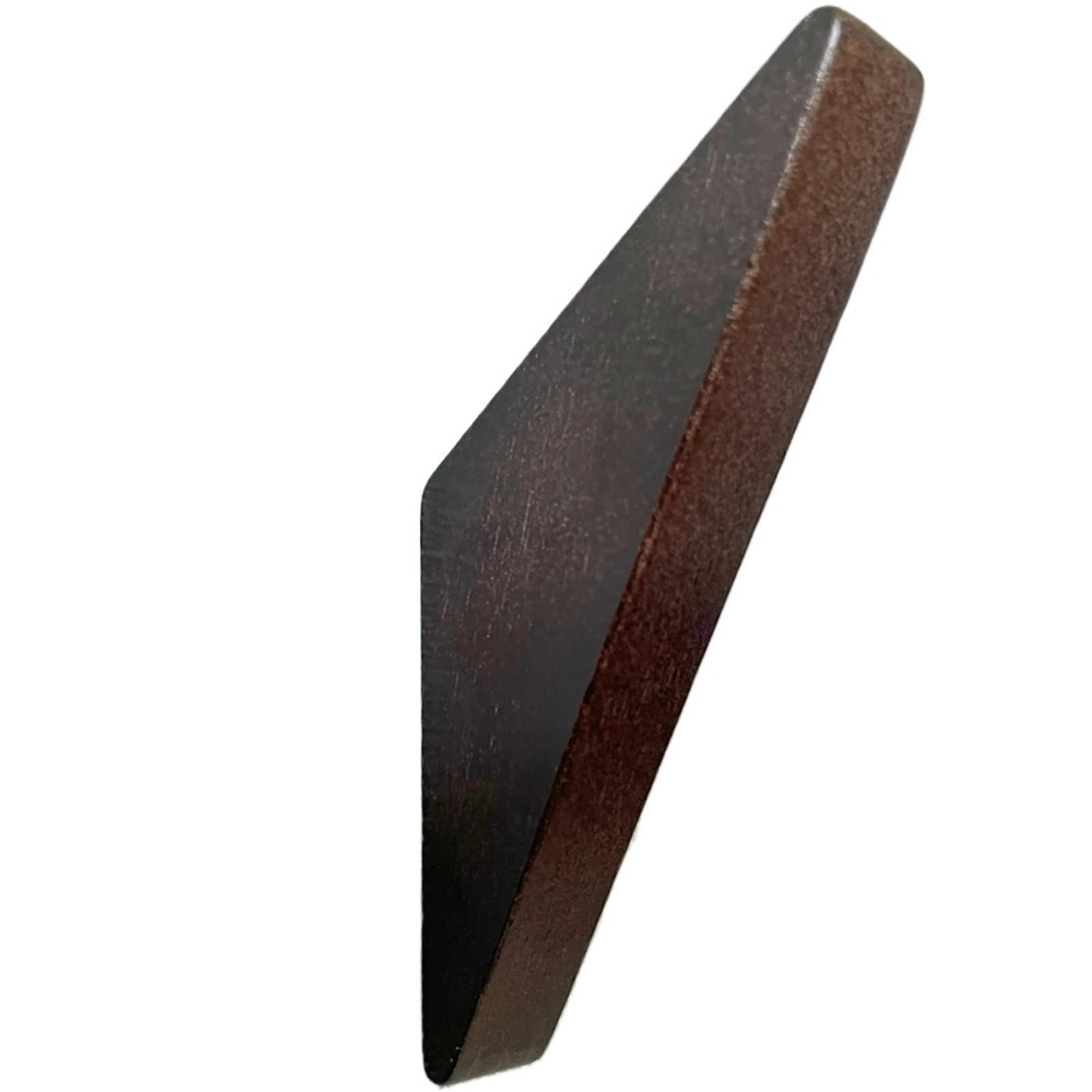 Ryqzhhy 4Pcs Black Walnut Coat Hooks Decorative Wall Hook Multifunctional Indoor Storage Hanger(4Pcs Black Walnut)