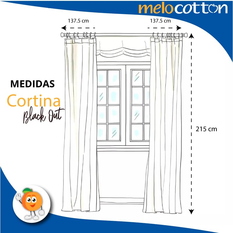 Cortinas, Home cortinas cafe Marca Melocotton (3)
