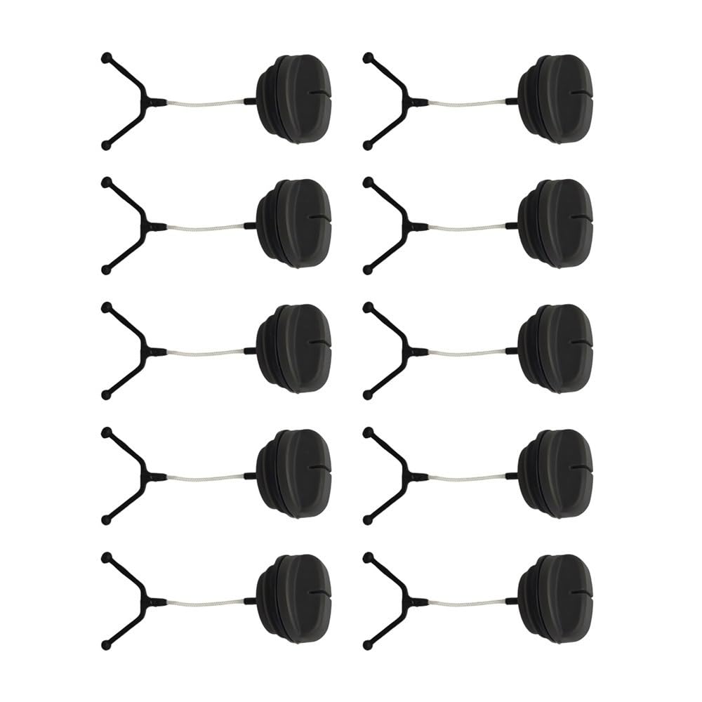 10 Tapones de llenado de Aceite compatibles con Motosierra 268 61 266 272 66, Repuesto OEM 501 431 402, 501 626 602