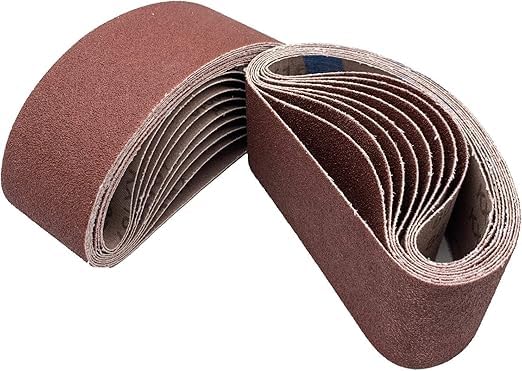 Image of B K JAGAN & CO Sanding Belts 610 X 100mm (Pack of 2)(Grit 100)
