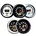 AEM X-Series Gauges Combo Set of 3 – Wideband AFR, Turbo Boost & Oil Fuel Pressure Gauge – Digital 52mm Air Fuel Ratio & Boost Gauge Kit with Sensors, Data Outputs & MAPerformance Lanyards