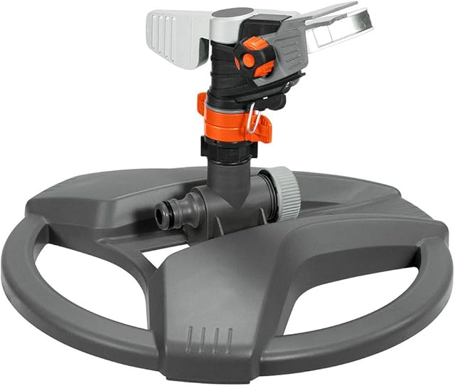 Gardena Premium Full/ Part Circle Pulse Sprinkler on Sled - Grey