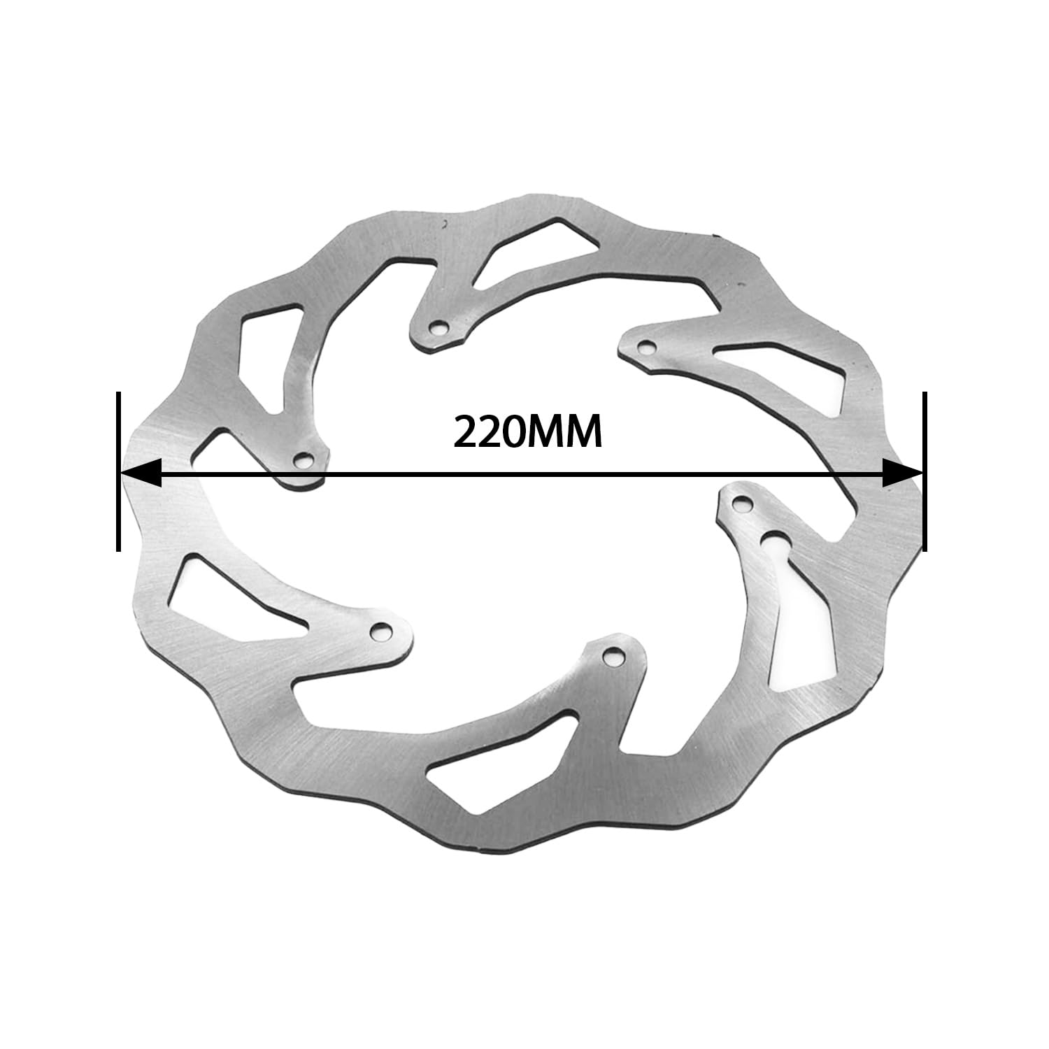 Dischi Freno Posteriori per Moto 220mm Dischi Freno per 125cc 250CC 350cc 450cc 530cc EXC XCW SX XC 1998-2025 125cc-450cc TC TF Te Fe FX 2014-2025 Motocross Enduro