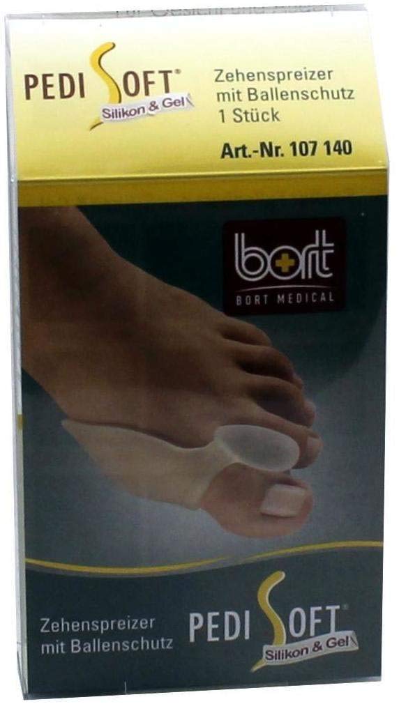 BORT 107 140 PediSoft Zehenspreizer mit Gel-Ballenschutz