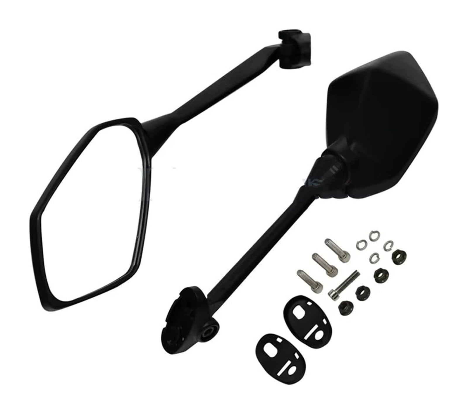 Set Specchietti Retrovisori Moto Per CBR F4 GT Lungo Asta 2 Pezzi Corsa Moto Specchietto Sport Scooter Retrovisore