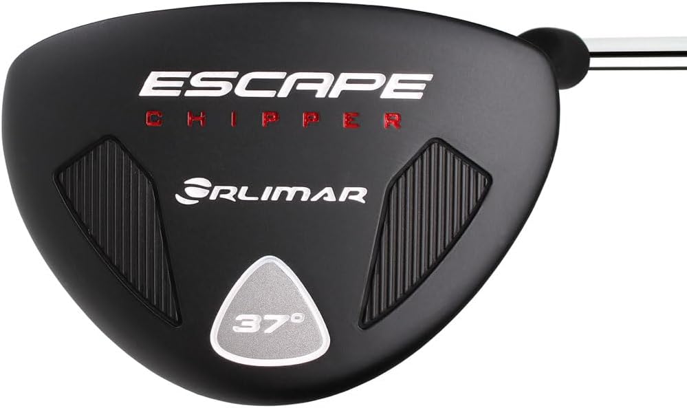 Orlimar Golf Escape Mallet Chipper, Right Handed for Men and Women, Black, Red or White