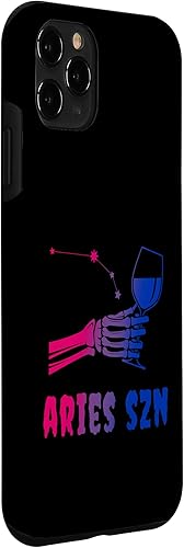 Miniatura 3 de iPhone 11 Pro Bisexual Bi Aries Szn Zodiac Sign Goth LGBTQ LGBT Astrology Case