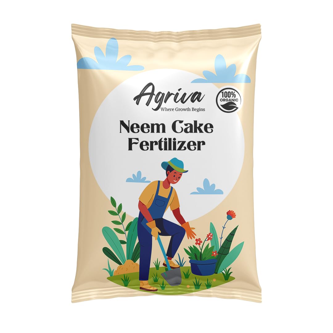 Neem Cake Fertilizer 1 Kg | 100% Natural Organic Plant Nutrient | Improves Soil Fertility & Root Growth | Suitable for Flowers, Vegetables, Fruits & Indoor/Outdoor Plants-image-16
