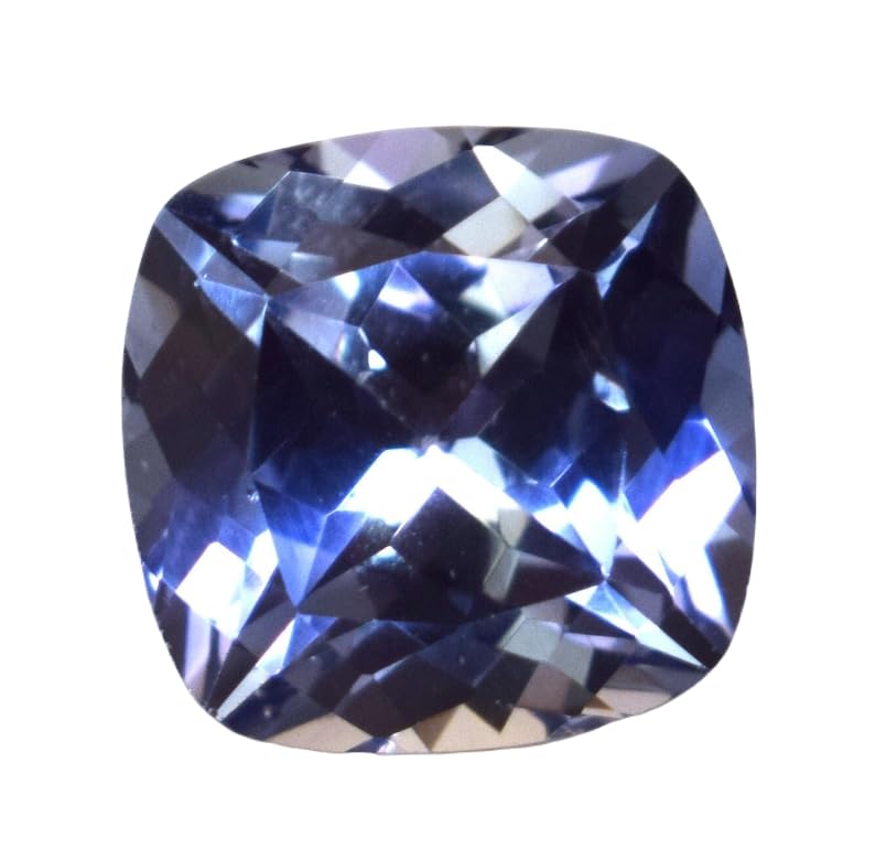 Tanzanite de 9,52mm pour la fabrication de bijoux bague pendentif collier