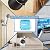 Electronic Water Descaler System, Whole House Water Softener Alternative, No Salt, Limescale Prevention (Blue)