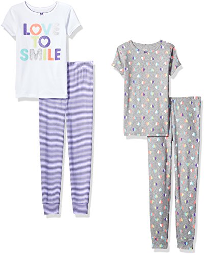 Carter's Girls' 4 Piece Pj Set 371g039