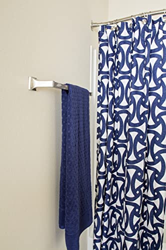 Image of Design House Millbridge 24 in. Towel Bar in Satin Nickel