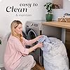 Handy Laundry Mesh Laundry Bag, Extra Large 24 x 36 Heavy Duty, Machine Washable, Secure Drawstring Closure, Durable Mesh for Delicates, Travel, College Dorm, Storage, White