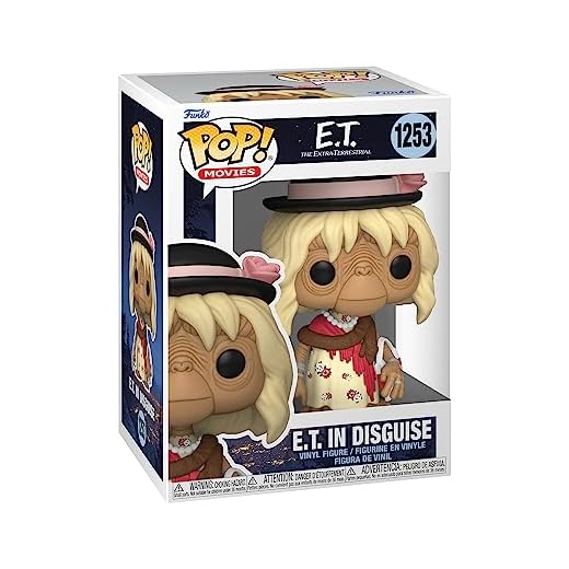 Funko Pop Movies: E.T. 40th - E.T. in Disguise, Multicolor, Talla única