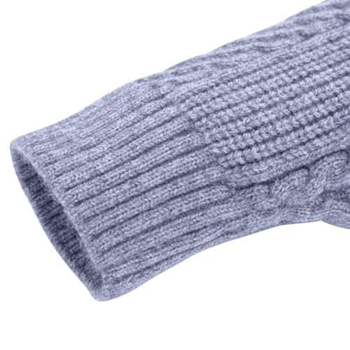 Cambkatl Men's Lapel Collar Sweaters Stylish Button Up Pullover Long Sleeve Knitted 2025 Fall Jumper Tops4